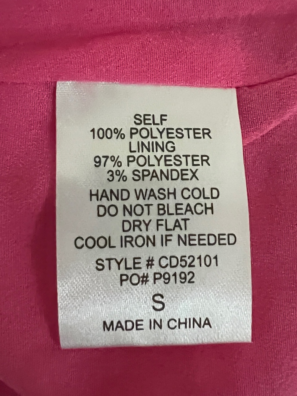 🟠NWT MAIN STRIP Feather-Textured Spaghetti Strap Mini Dress in Barbie Pink - Picture 3 of 7